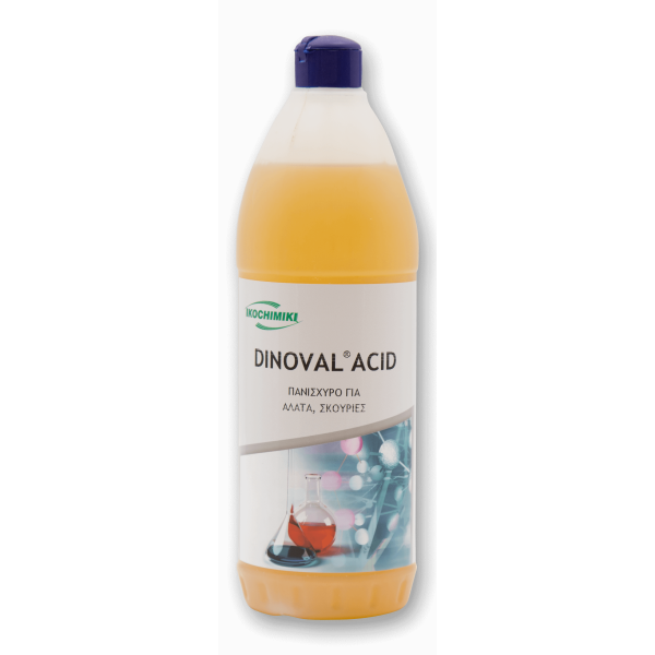 ΟΙΚΟΧΗΜΙΚΗ Dinoval Acid Special Liquid Cleaner For Rust 1Lt 13151506003 5205662003221