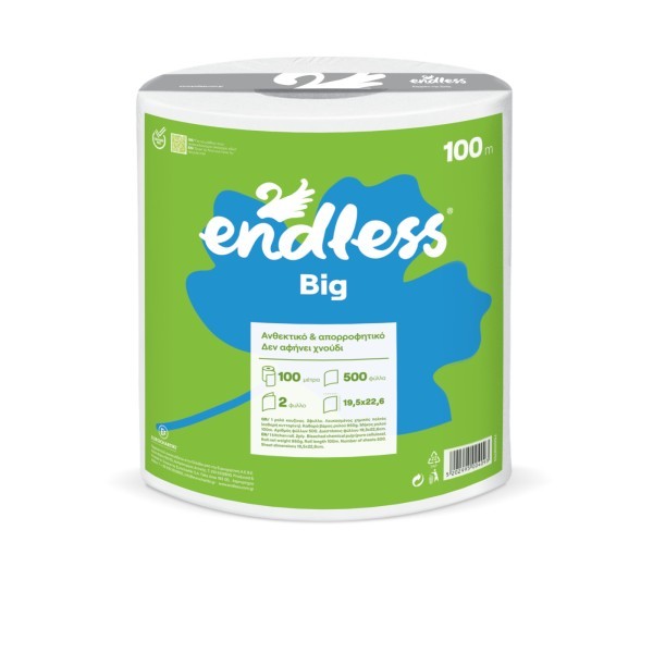 Endless Kitchen Rolls Big 100M 1100640602 5202995004093