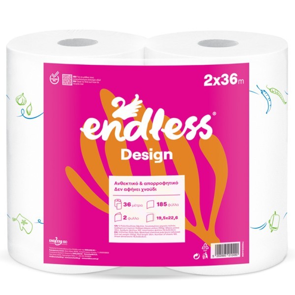 Endless Kitchen Rolls Design 2X36M 1100640616 5202995010490