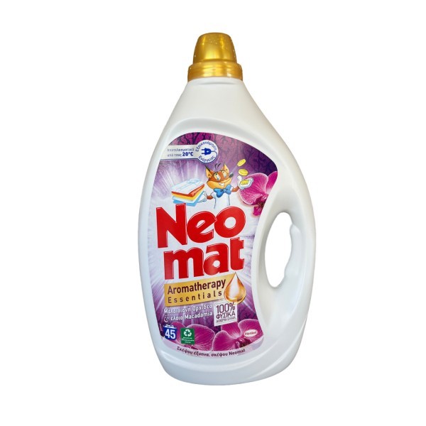 Henkel Neomat Υγρό Πλυντηρίου Gel Μαλαισιανή Ορχιδέα 45Μεζ 5201395157736 5201395157736